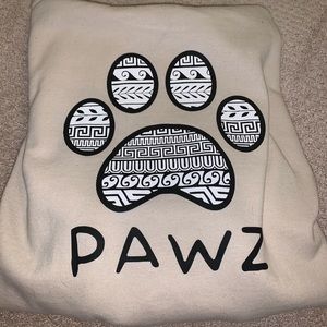 Pawz tan hoodie